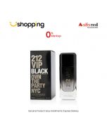 Carolina Herrera 212 VIP Black Eau De Parfum Spray For Men 100ml - On Installments - ISPK-0133