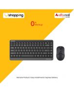 A4tech Combo Wireless Keyboard & Mouse Black (FG1112S) - On Installments - ISPK-0156