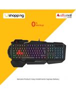 A4tech Bloody Neon Gaming Keyboard Black (B310N) - On Installments - ISPK-0155
