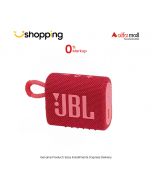 JBL GO 3 Waterproof Portable Bluetooth Speaker Red - On Installments - ISPK-0108