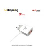 Ronin 2.4A USB C Wired Charger White (R-722) - ISPK-0122