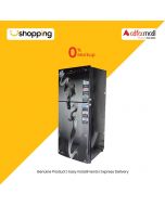 PEL Curved Glass Door Freezer-on-Top Refrigerator 15 Cu Ft Black (PRCGD-21950) - On Installments - ISPK-0148
