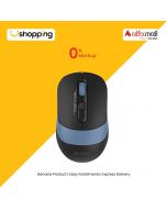 A4tech Wireless Rechargeable Mouse Ash Blue (FB10CS) - On Installments - ISPK-0156