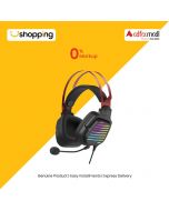A4Tech Bloody 7.1 Virtual Surround Sound Gaming Headset (G560)-Sports Red - On Installments - ISPK-0155