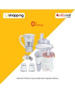 National Gold 9-in-1 Food Processor White (NG-2135) - On Installments - ISPK-0124