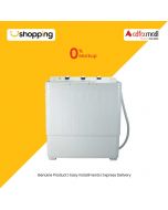 PEL Twin Tub Semi Automatic Washing Machine White (PWM-1050T) - On Installments - ISPK-0148