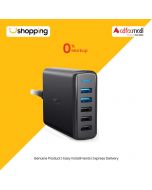 Anker 63W 5 Power Port USB Wall Charger Black (A2054L11) - On Installments - ISPK-0155