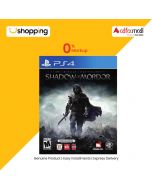 Middle Earth Shadow Of Mordor Game For PS4 - On Installments - ISPK-0152