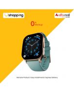 Ronin Smart Watch With Golden Dial (R-07)-Teal - On Installments - ISPK-0122