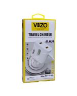 Vizo V14 Fast Charger With Antigate Light - White - NON installments - ISPK-0179