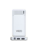 Vizo 10000mah VHT-12 Fast Charging Power Bank -White - NON installments - ISPK-0179