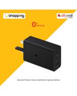 Samsung 65W Trio 3 Pin Power Adapter Black - On Installments - ISPK-0158