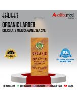 Organic Larder Chocolate Milk Caramel Sea Salt 100g l ESAJEE'S