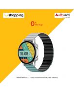 Kieslect Calling Smart Watch Kr Pro Limited Grey Silicone Black - On Installments - ISPK-0158
