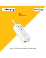 Faster 2 USB 2PD 65W Power Extension White (FUS-650) - On Installments - ISPK-0184