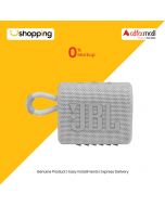 JBL GO 3 Waterproof Portable Bluetooth Speaker White - On Installments - ISPK-0158