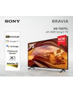 SONY BRAVIA 75" Inch TV X77L 4K Ultra High Definition (UHD) High Dynamic Range (HDR10) Smart Google TV