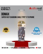 Domax Super Fast Charging Cable Type-c To Iphone | ESAJEE'S