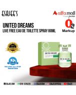 United Dreams Live Free Eau de Toilette Spray 80ml | Available On Installment | ESAJEE'S