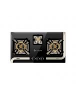 Nasgas Built In Hob DG-933 BK (Steel Top) - Without Installments