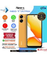 SparX Neo 7 Ultra 8GB 128Gb On Easy Installments (12 Months) with 1 Year Brand Warranty & PTA Approved With Free Gift by SALAMTEC & BEST PRICES