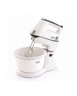 Black & Decker - Bowl & Hand Stand Mixer With Stainless Steel Beater and Dough Hooks - White - M700 (SNS)