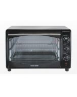 Black & Decker - Double Glass Toaster Oven With Toast/Bake/Broil Function & Double Grill Function - Black 45L - TRO60 (SNS)