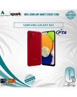 Samsung Galaxy A03 4GB Ram 64GB Red With Free Delivery On Installment (Other Bank BNPL) | ST