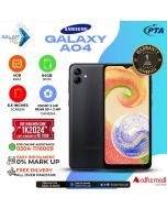 Samsung Galaxy A04 4gb,64gb On Easy Installments (12 Months) with 1 Year Brand Warranty & PTA Approved With Free Gift by SALAMTEC & BEST PRICES