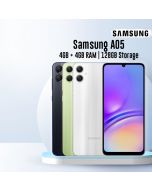 Samsung A05 4GB RAM 128GB Storage | PTA Approved | 1 Year Warranty | Installments Upto 12 Months - The Game Changer