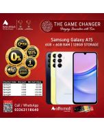 Samsung A15 6GB-128GB | 1 Year Warranty | PTA Approved | Installments - The Game Changer