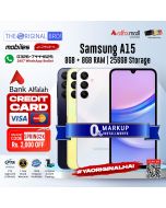 Samsung A15 | 8GB RAM | 256GB Storage | Installment | PTA Approved | 1 Year Warranty | The Original Bro Mobiles