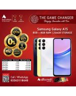 Samsung A15 8GB-256GB | 1 Year Warranty | PTA Approved | Installments - The Game Changer