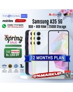 Samsung A35 5G | 8GB + 8GB RAM | 256GB Storage | PTA Approved (Official) | 1 Year Warranty | Installments Upto 12 Months - The Original Bro Mobiles