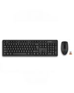 A4Tech Wireless Keyboard & Mouse Combo Black (3330NS) - ISPK-0065