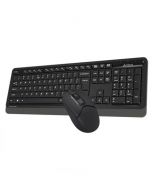 A4Tech Wireless Keyboard & Mouse Combo Black (FG1012S) - ISPK-0065