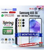 Samsung A55 5G | 8GB + 8GB RAM | 256GB Storage | PTA Approved (Official) | 1 Year Warranty | Installments Upto 12 Months - The Original Bro Mobiles