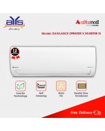 Dawlance 1 Ton Split Air Conditioner Sprinter X Inverter 15 with Heat and Cool Functions – On Installment