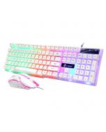 Gaming Keyboard & Mouse RGB Keyboard & RGB Mouse Wired Combo Pack Semi Mechanical-BULK OF (10) QTY