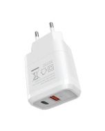 Faster 20W QC+PD Dual Port Fast Wall Charger (FAC-950) - Non Installments - ISPK-0184