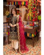 AJEM-14 EMBROIDERED ORGANZA 3 PCS by Asim Jofa