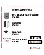 NS 1kva Solar Inverter System Only for karachi 