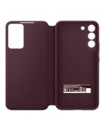 Samsung Galaxy S22 Plus Smart Clear View Cover Burgundy With Free Delivery By Spark Tech