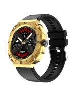 Blulory RT Smart Watch 1.4 Inch Display Gold With Free Delivery On Installment By Spark Technologies