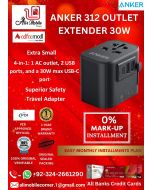 ANKER POWER 312 EXTEND USB-C TRAVEL ADAPTER 30W WITH 2 USB & 1 TYPE-C PORT On Easy Monthly Installments By ALI's Mobile