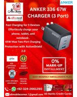 ANKER 336 67W CHARGER (3 PORT) On Easy Monthly Installments By ALI's Mobile