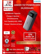 ANKER 737 POWERCORE POWER BANK 24,000mAh On Easy Monthly Installments By ALI's Mobile