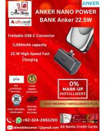 ANKER NANO POWER BANK 22.5W TYPE-C CONNECTOR On Easy Monthly Installments By ALI's Mobile