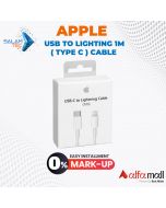 Apple USB to Lighting 1M (Type C) Cable Non installment  with Same Day Delivery In Karachi Only  SALAMTEC BEST PRICES