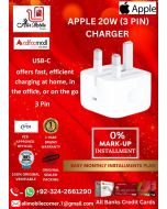 APPLE 20W (3 PIN) CHARGER On Easy Monthly Installments By ALI's Mobile